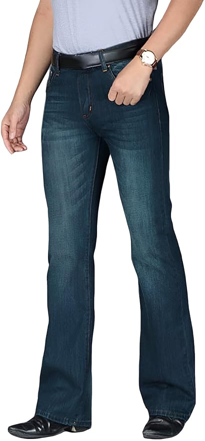 Men’s Bell Bottom Jeans || Bootcut Denim Pants