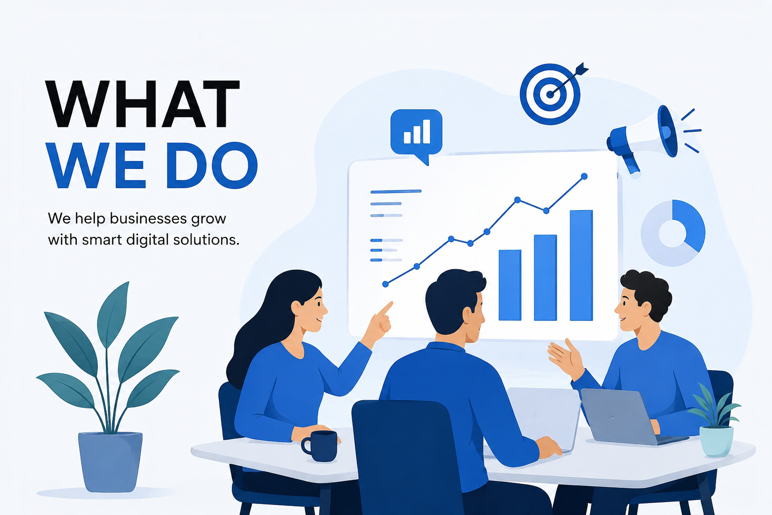 Grow with digital marketing agency